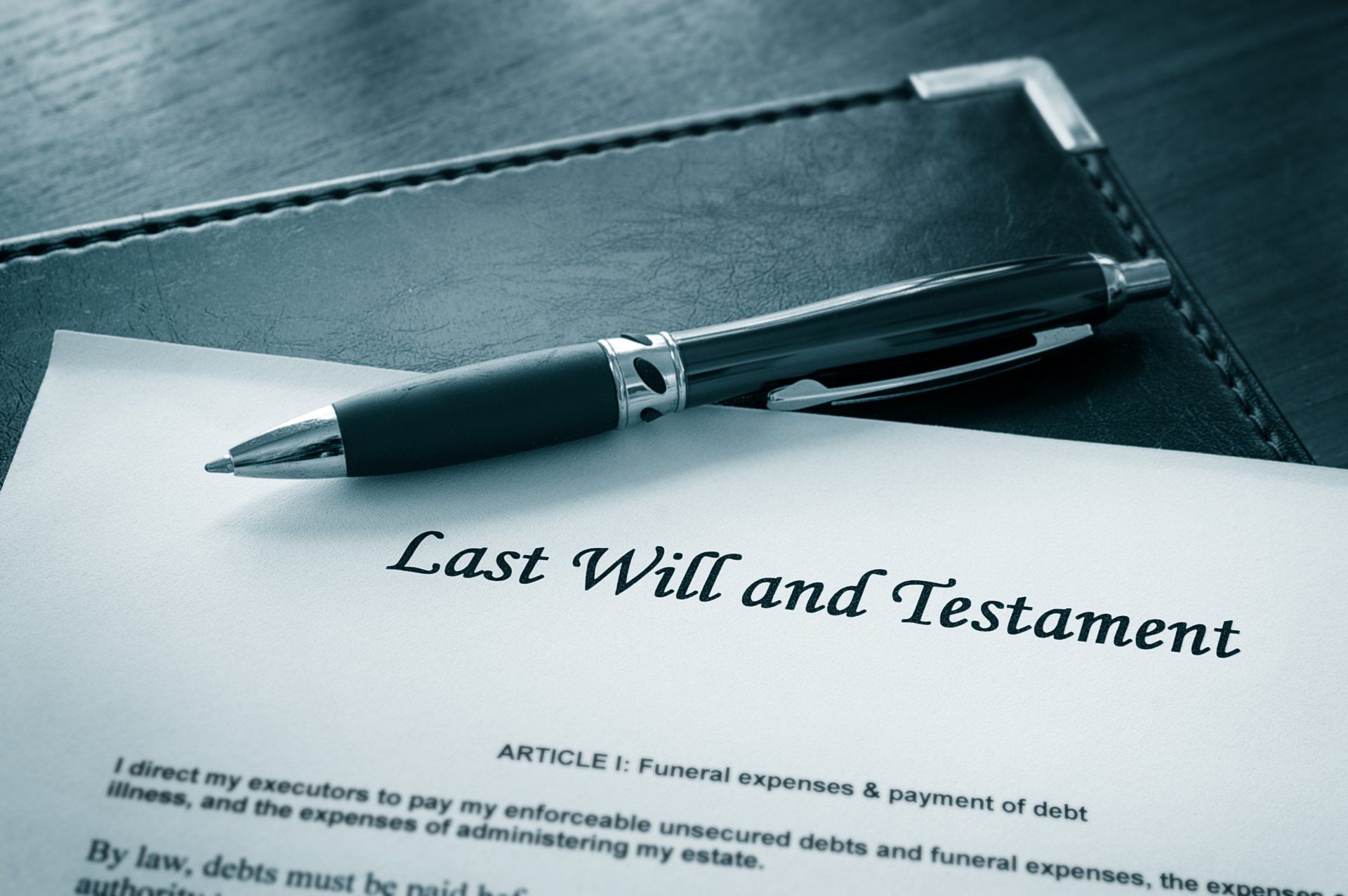Last Will and Testament Document — Medina County, OH — Laribee & Hertrick, LLP